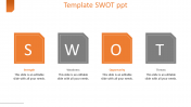 Stunning Template SWOT PPT For Company Presentation